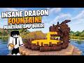 I Built A Custom Dragon Lava Fountain In Minevane!