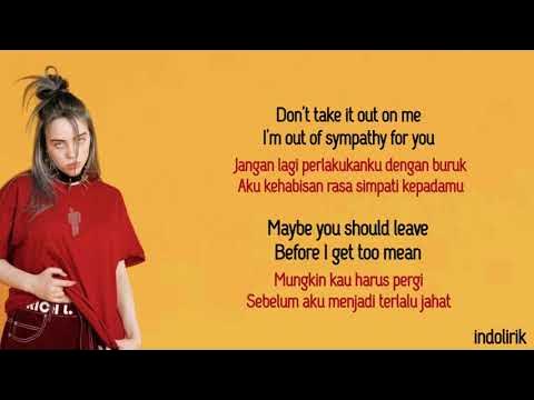 Billie Eilish - I Didn’t Change My Number | Lirik Terjemahan