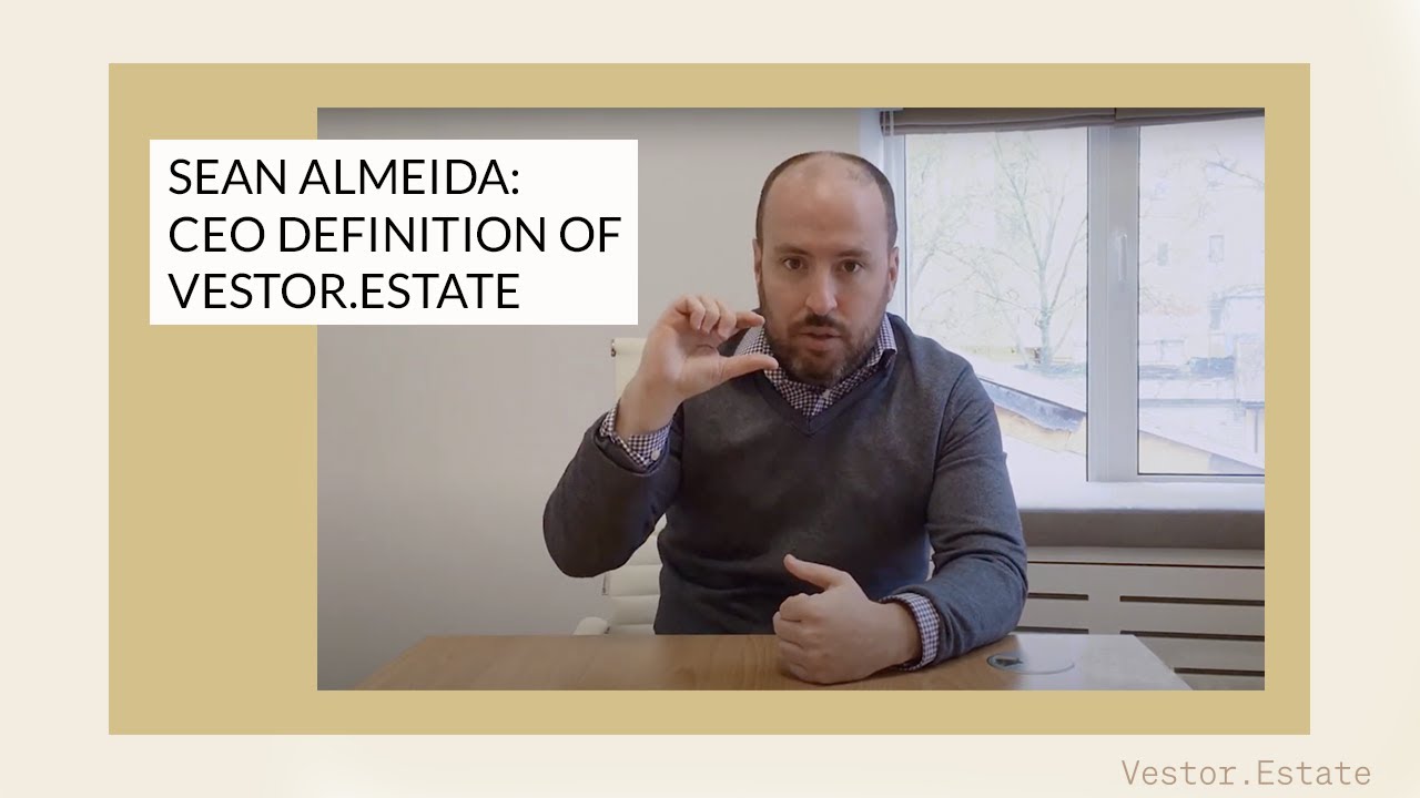 Sean Almeida, founder of Vestor.Estate