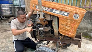 Restoration old yanmar YMG1800 diesel engine | Restore and repair old Yanmar YMG1800 tractor engine