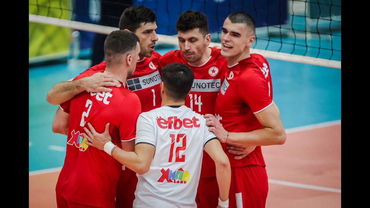 HL: CSKA- Pirin Razlog (Match No 17 Efbet Super Volley 22/23) - YouTube