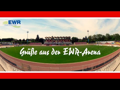 Grüße aus der EWR-Arena: Sportvorstand Ibrahim Kurt