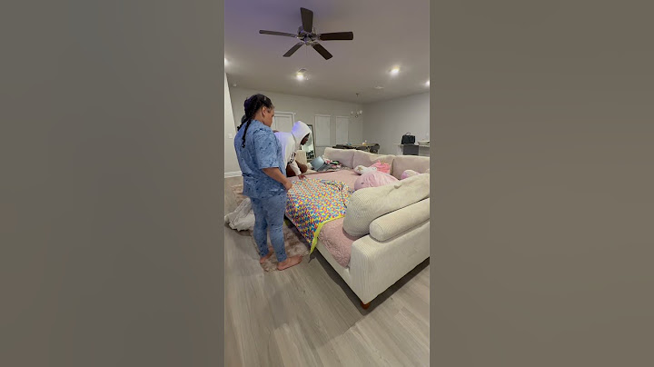 Living room sleepover 🛌