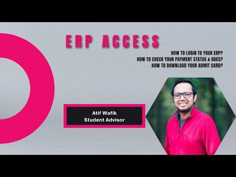 ERP ACCESS | Download Admit Card | Check Dues | Login Student Portal | University of Scholars