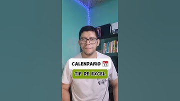 cómo insertar calendario en excel #tecnologia #tips #tipsinformatica #exceltips #excel #tutorial