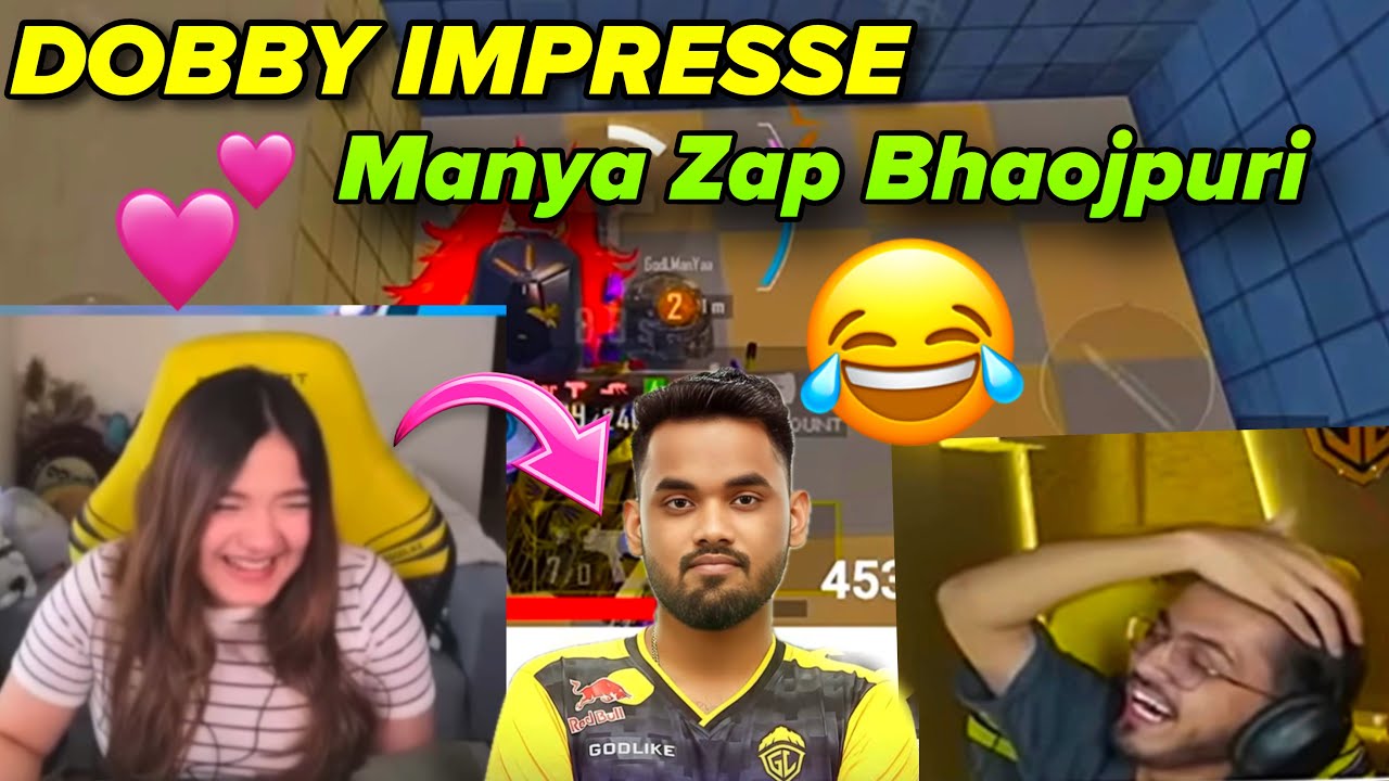 DOBBY REACTION ON 💕MANYA ZAP BHOJPURI LANGUAGE 😂 ADMINO-ZAP-MANYA ULTIMATE FUN 😂