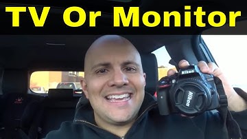 Nikon D3300-How To Connect To A TV Or Monitor (Tutorial)