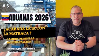ADUANAS VENEZUELA 2026: ¿La IA acabará con la "Matraca"? Decretos, Puertos y Realidad Estrategia SF5