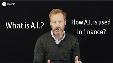 Delve Into Episode 1: What is A.I.? How A.I. is used in finance? Featuring Don Ginsel