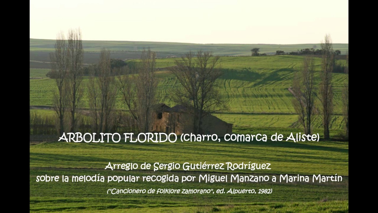 Arbolito florido. Arreglo para ensemble instrumental y voces.