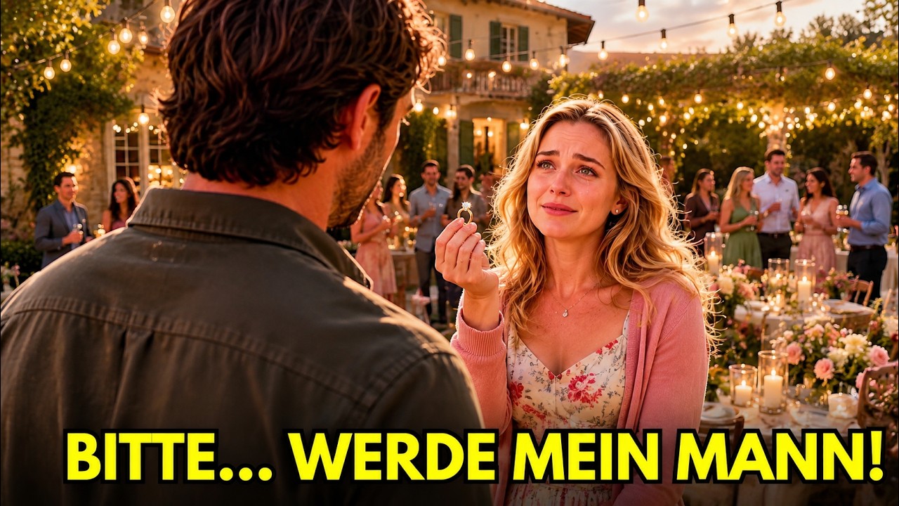 „Tu so, als wären wir verlobt“, flüsterte sie beim Wiedersehen — doch als ihre Eltern plötzlich von der Hochzeit sprachen, geriet ihr falscher Plan außer Kontrolle.