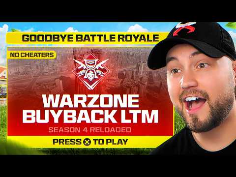 Warzone's NEW BUYBACK MODE is Actually FUN!
