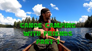 Late Spring Canoe Camping With Friends In The Adirondacks. Lower Saranac Lake Pike Fishing Pt 1