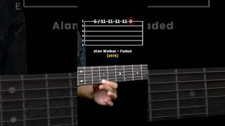 Alan Walker   Faded intro Tab
