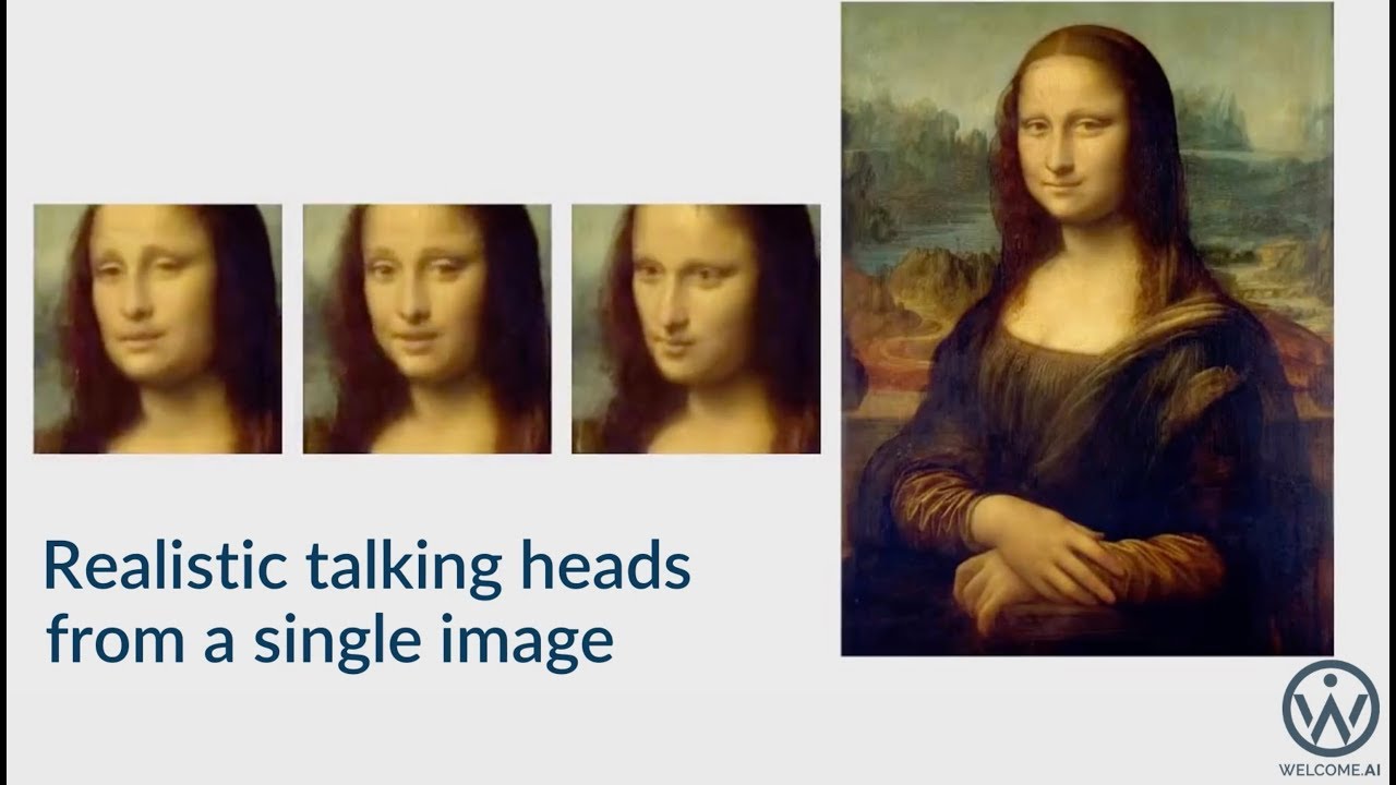 AI Creating Talking Images From A Single Photo Deep Generator 