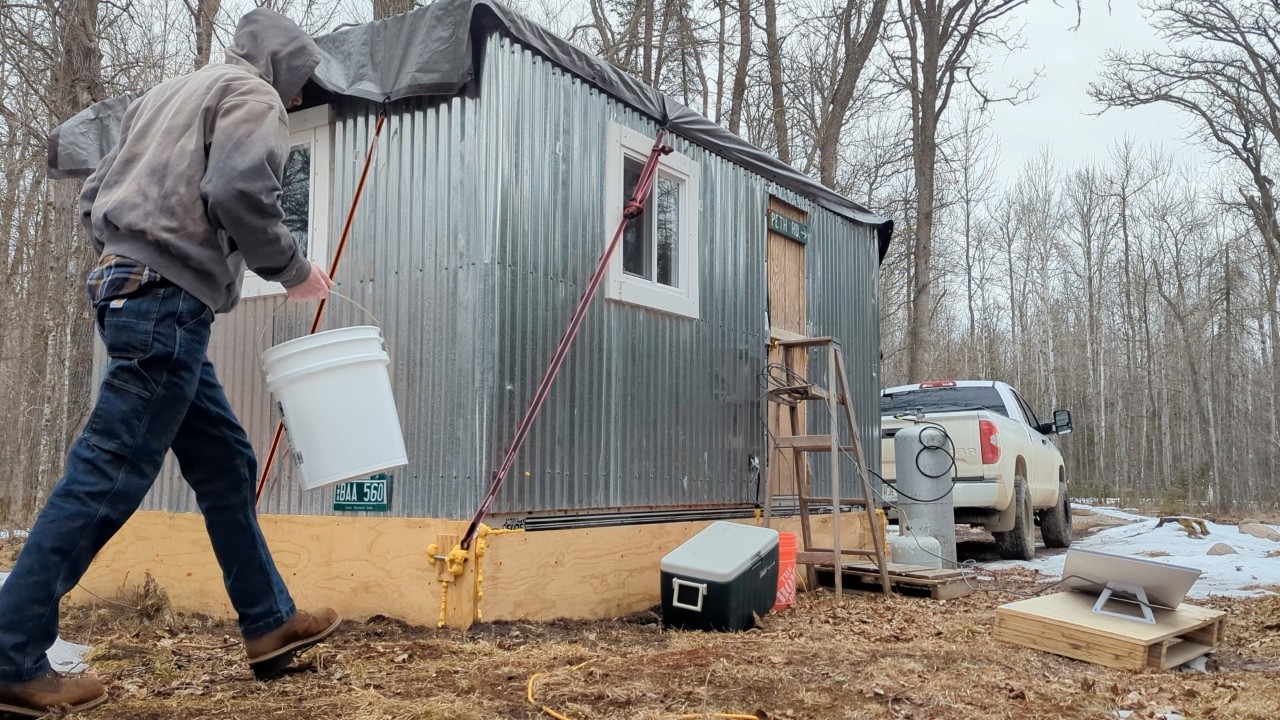 Living Off-Grid in My Tiny House on Wheels | Can I Survive Off A ...