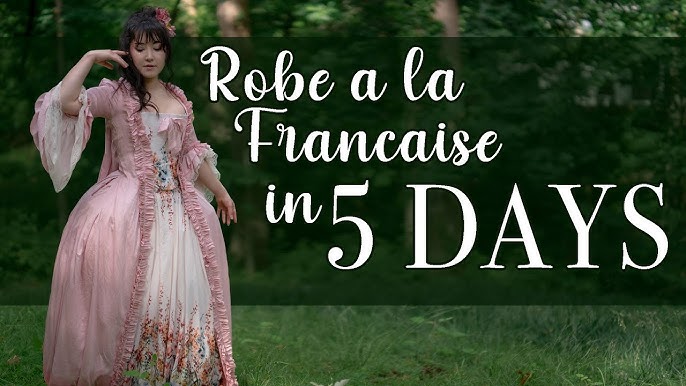 Sewing a Robe à la Française || PART 1 - YouTube