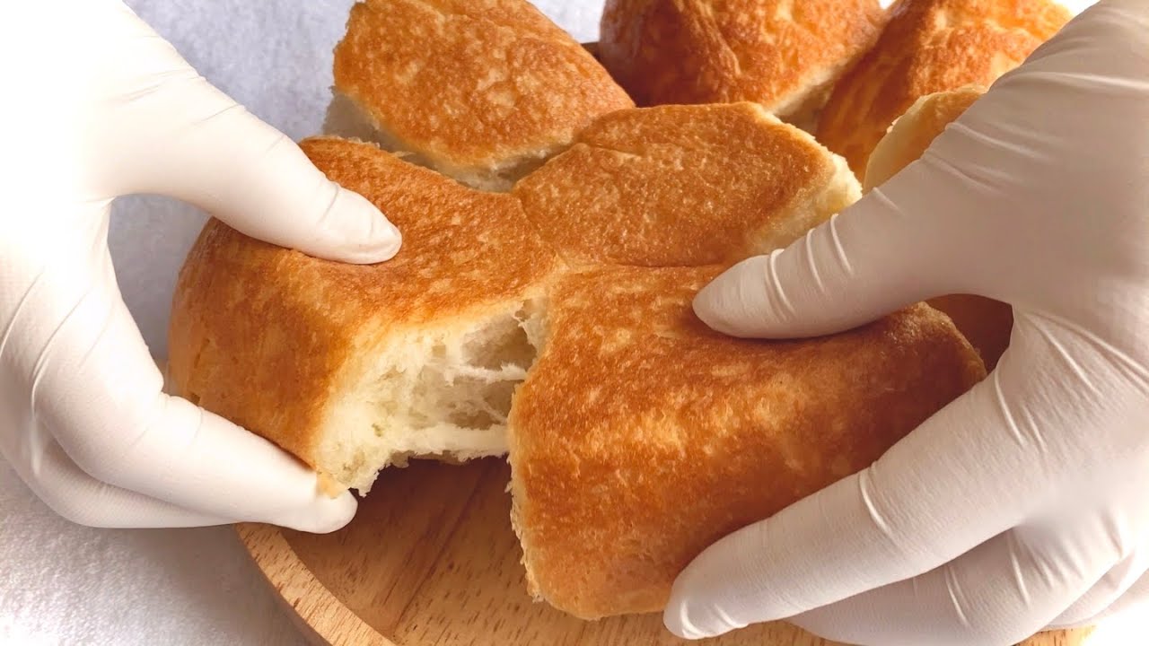 [주재료 4가지] 노오븐 우유식빵 간단하게 만들기
