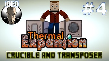 Thermal Expansion Tutorial - Magma Crucible, Fluid Transposer and Fluiducts - Minecraft Mod