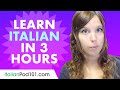 Learn Italian in 3 hours - ALL the Italian Basics You Need in 2020