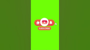 Free Youtube Subscribe button Green Screen Template 02 #shorts