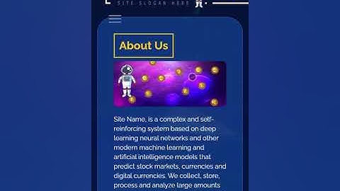 GC HYIP TEMPLATE 818 MOBILE VIEW