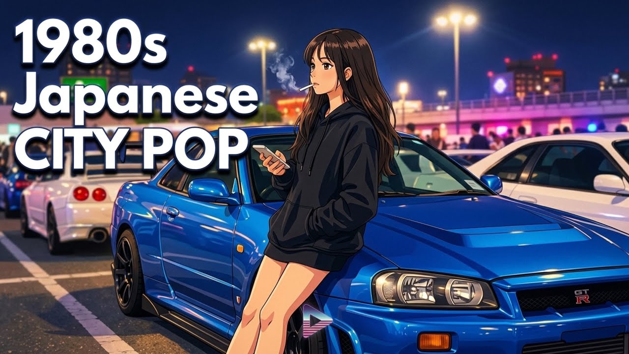80s City Pop】Rainy Neon Serenade | Japanese Night Drive Mix vol