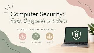Computer Security: Risks, Safeguards and Ethics (CIC2601 Portfolio)