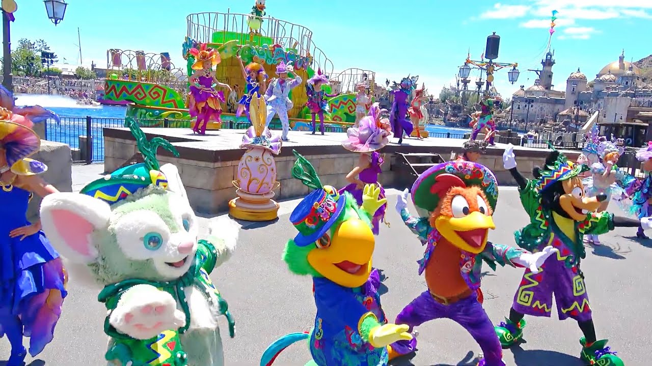 【4K】 TDS ファッショナブル・イースター 2018 / Fashionable Easter 2018【5/20 ザンビ石垣より※２ステ】