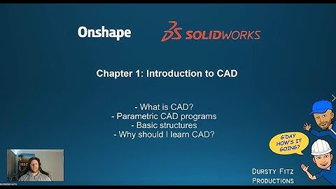 OnShape CAD Series - CHAPTER 1 Introduction to CAD