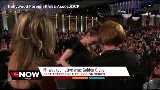 Milwaukee native Rachel Brosnahan wins Golden Globe for Best Actress