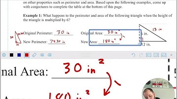 Section 9.5 - Effects of Changing Dimensions Proportionally