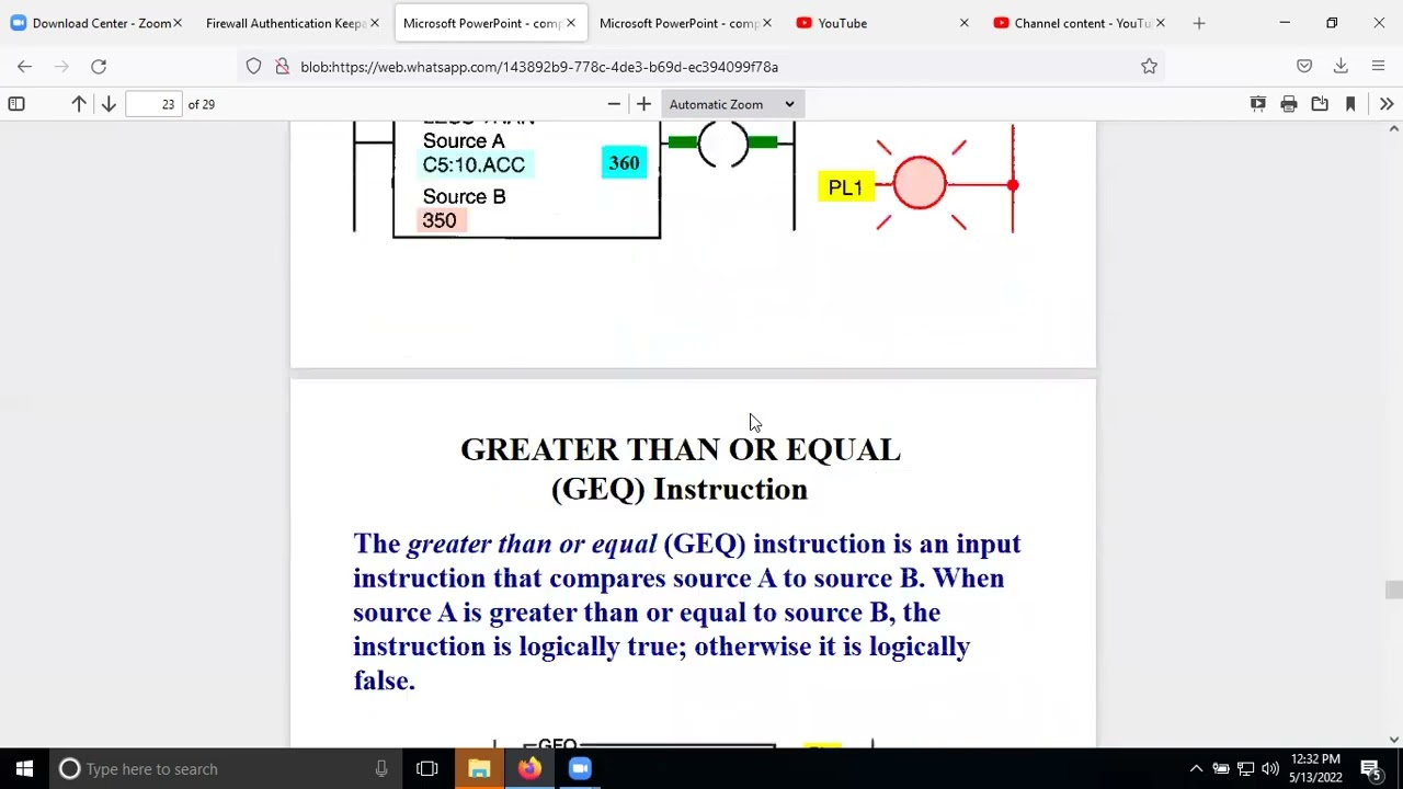 Logic and Distributed Control System [Data Comparison]