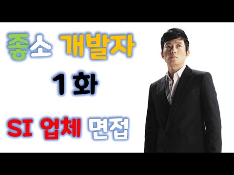 좋소 개발자 일대기 1화 프로그래머 신입개발자 중소기업 SI업체 면접 