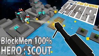 THE MOST TOXIC HERO ! (7) Block Fortress War BlockMen Campaign 100% : Hero SCOUT screenshot 3