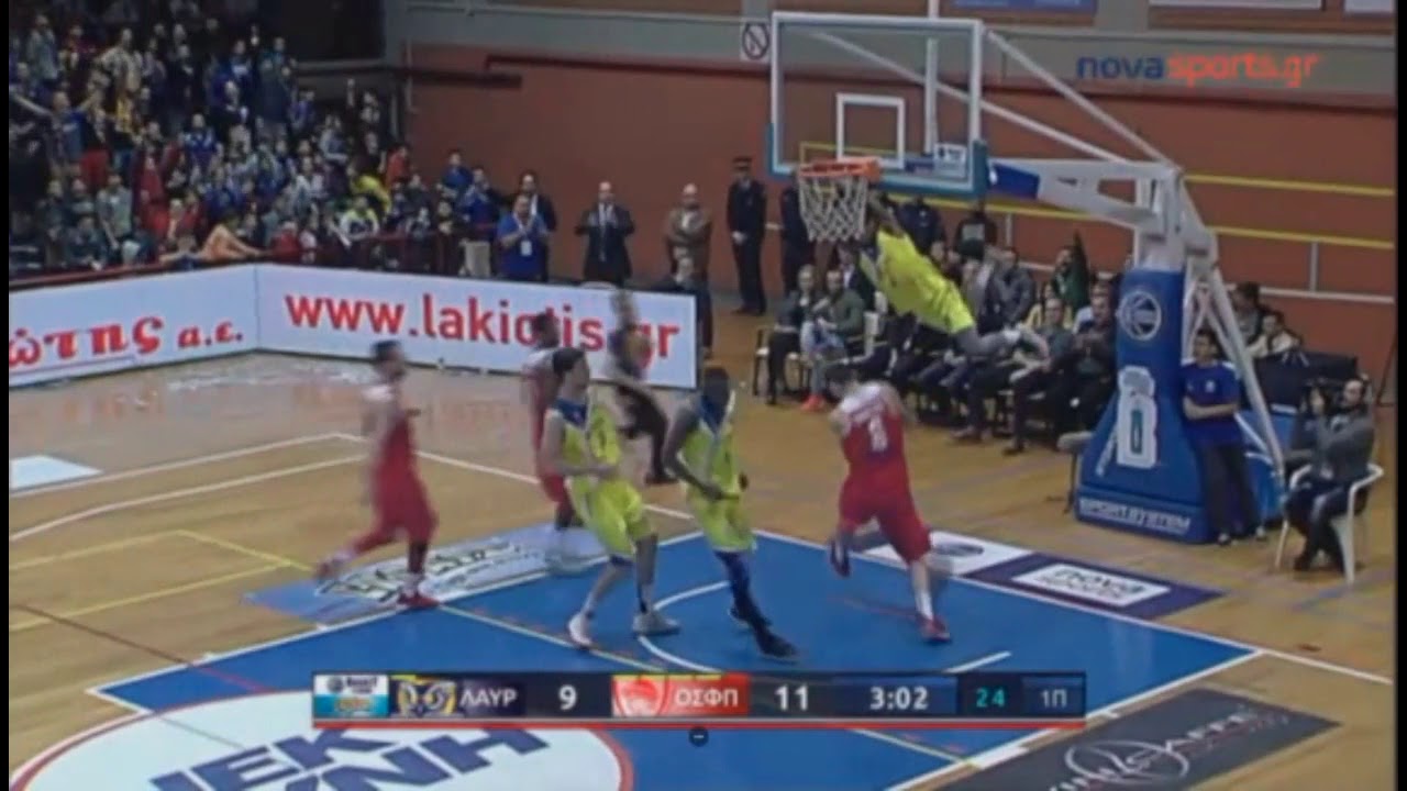 NIXON, Zamal  Mini Highlight BC Lavrio vs  Olympiacos Piraeus 16 02 16