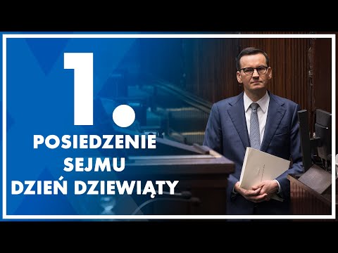 1. Posiedzenie Sejmu - dzień dziewiąty,  11 grudnia 2023 r.