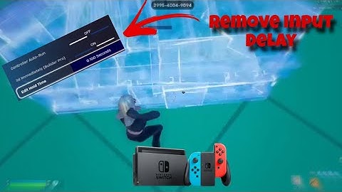 How to REMOVE Input Delay/Lag On Fortnite Nintendo Switch (Edit Faster)