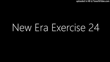 New Era Exercise 24