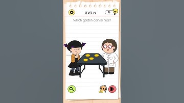 Which golden coin is real?🪙🪙🤔#braintest4 #level27#allsolutionsofbraintest4 #iqtest