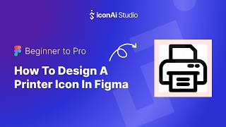How to Design a Printer Icon in Figma | Pixel Perfect UI Icon Tutorial