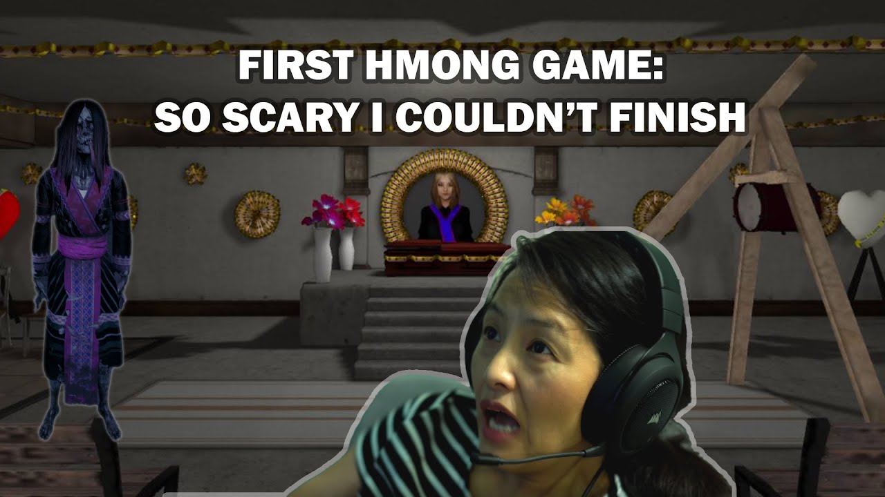 Super Scary Hmong Horror Game A Drop of Your Blood Playthrough (pt