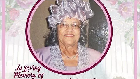 2022-09-03 Mother Mary H. Reid - Homegoing "Live" ...