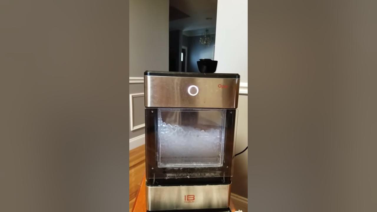 HOW TO DESCALE With Vinegar GE Profile 2.0 Opal Nugget Ice Maker Cleaning  Mode 