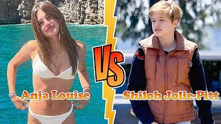 Shiloh Jolie-Pitt Vs Anja Louise (Alessandra Ambrosio's Daughter) Transformation  From 00 To 2023