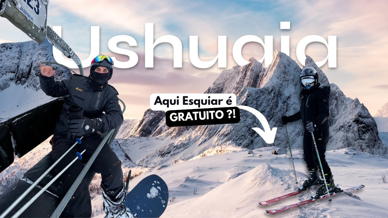USHUAIA | Esquiar em Ushuaia: Preços no Cerro Castor, Estação Gratuita e Dicas Imperdíveis - Ep 03