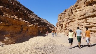 Египет и мы! Экскурсия №3. В гости к бедуинам в Цветной каньон.