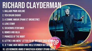 Top Hits Richard Clayderman 2024 ~ Best Richard Clayderman playlist 2024