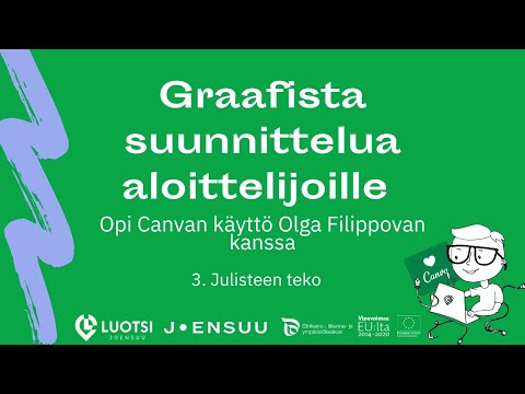 Video: Kuinka Suunnitella Lasten Juliste