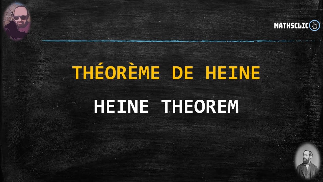 MATHSCLIC THÉORÈME DE HEINE 1872 YouTube — free download